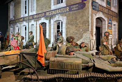 café in Carentan - D-Day Experience Museum