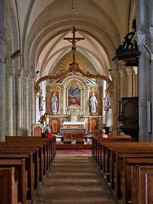 The Notre-Dame in Sainte-Mère-Église