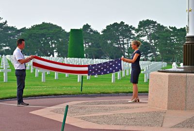Normandy American Cemetery - Omaha Beach
