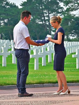 Normandy American Cemetery - Omaha Beach