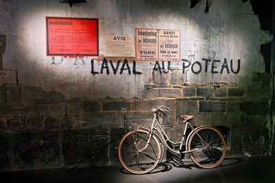referring to the collaborationist French Prime Minister Pierre Laval