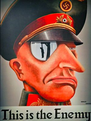 USA This is the Enemy Poste