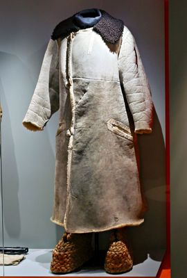 A thick winter coat worn by German sentry's on the Eastern Front
