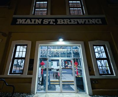 20250201_083532649 Main Street Brewery entrance night.jpg