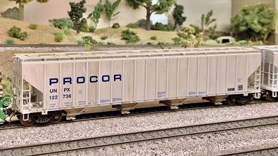 Weathered HO Freight Car Models