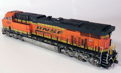Factory numbered BNSF 4270, numbers changed with Fusion Scale Graphics BNSF decals.