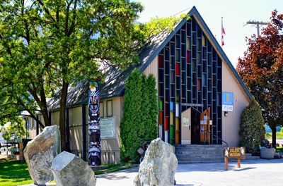 Lillooet museum (situated at St. Mary the Virgin, a former Anglican church)