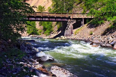 Bridge over the Cayoosh Creek