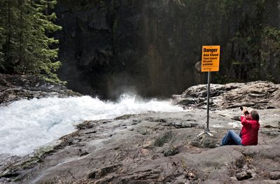 Travel beyond this point prohibited