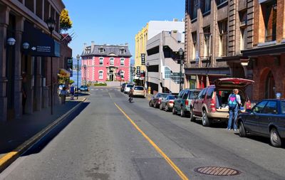 Malahat House at the end of Broughton Street