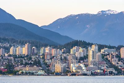 North Vancouver in the early evening