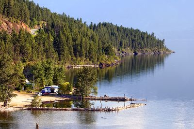 Shoreline of Kootenay Lake