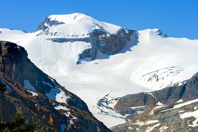 Rocky Mountains from Peyto Lake viewpoint