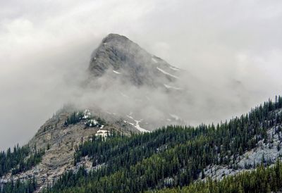 Rainy weather in the Rockies