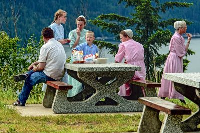 Mennonite family