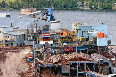 Adams Lake Lumber Sawmill