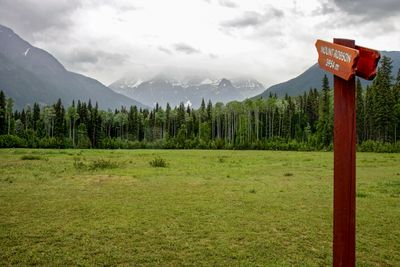 Mount Robson (in the clouds....)