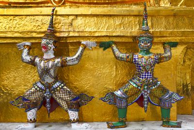 Golden Stupa, Demon and Monkey
