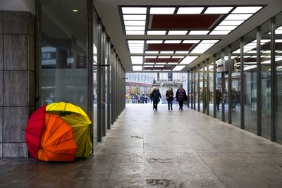 Umbrella shelter of a homeless