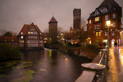 Rainy evening in Lneburg