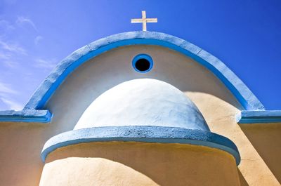 Top of a Greek chapel