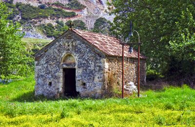Simple Greek chapel