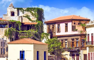 Venezian houses at the Akti Kountouriti