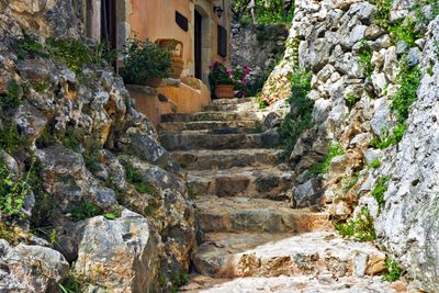 Stony entrance