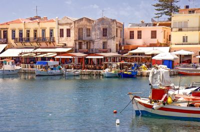 Venetian houses on the harbour