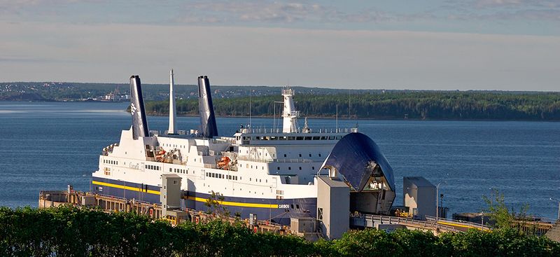 The ferry Caribou
