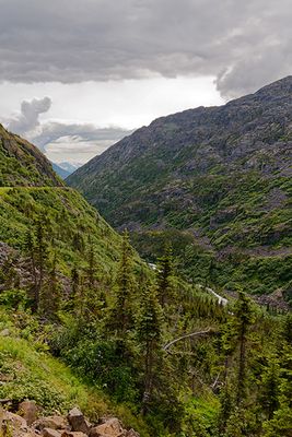 The Chilkoot Trail, from the Yukon & White Pass Railway