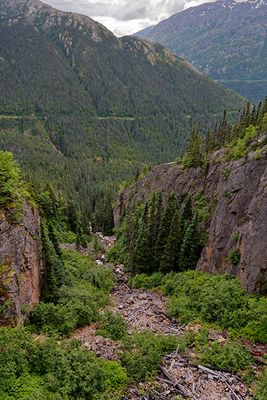 The Chilkoot Trail, from the Yukon & White Pass Railway