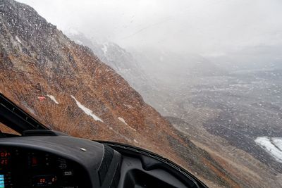 Returning from the Yanert Glacier