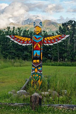 Totem Pole, on the Glenn HiWay