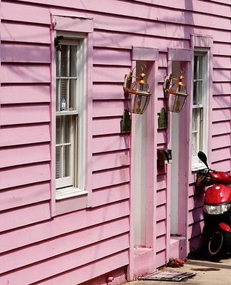 Pink House on Pinkney Street