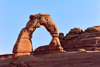 Delicate Arch after sunrise