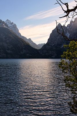 Jenny Lake and Cascade Canyon, between Mount Owen and Mount St John