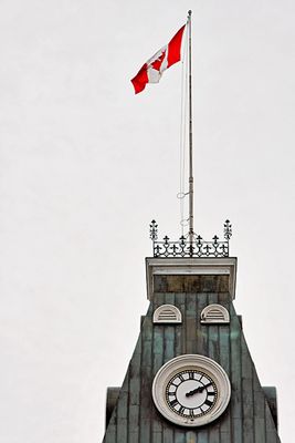 Clock Tower of the Mackenzie Building at the Royal Military College