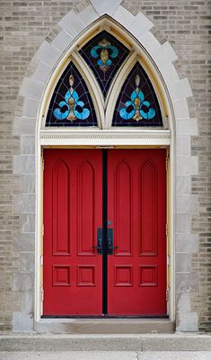 Front door of Immanuel Lutheran Church