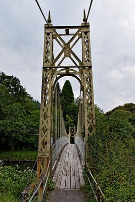 Footbridge over the River Llugwy, Betws-Y-Coed