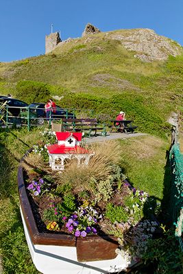 Spirit House, below Criccieth Castle