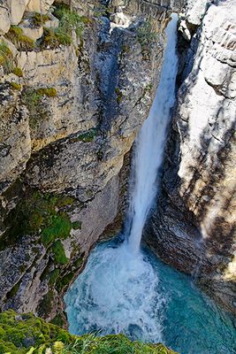 The Upper Falls, Johnston Canyon