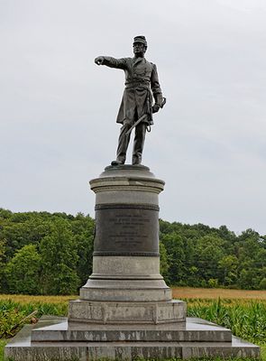 Monument to brevet Major General James Samuel Wadsworth