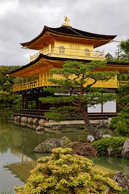 Golden Pavilion at Kinkaku-Ji Temple