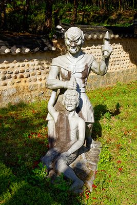Buddhist Park at Bugok Hot Springs