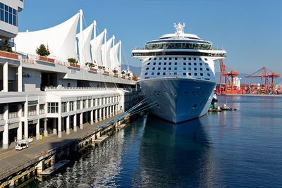 Quantum of the Seas, docked at Canada Place