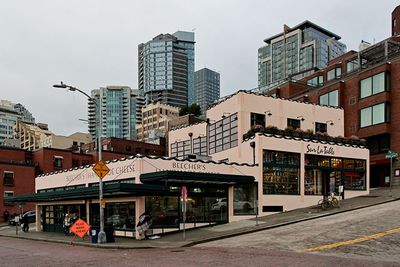 Outside the Pike Place Market