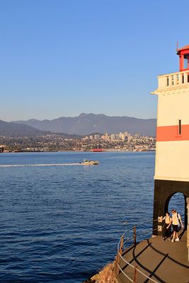 North Vancouver, beyond Brockton Point Lighthouse