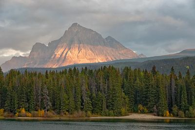 Yellowhead Lake, with Mount Fitzwilliam behind