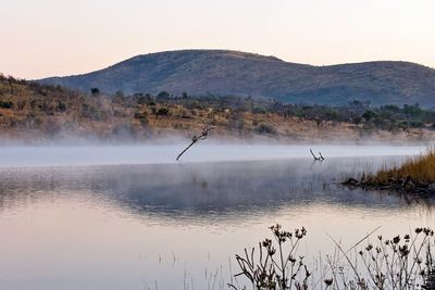 Dawn at Lengau Dam